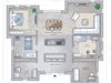 Eleganter Bungalow Grundriss